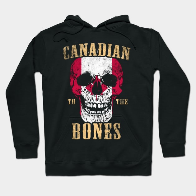 Canadian To The Bones Hoodie by Mila46